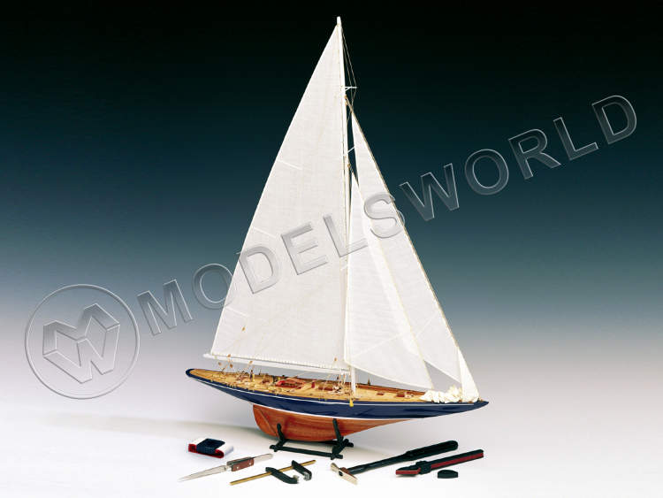 Набор для постройки модели корабля ENDEAVOUR яхта класса J (плюс инструменты). Масштаб 1:80 Набор для постройки модели корабля ENDEAVOUR яхта класса J (плюс инструменты). Масштаб 1:80 - фото 1