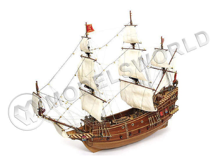 Набор для постройки модели корабля SAN MARCOS. Масштаб 1:50 Набор для постройки модели корабля SAN MARCOS. Масштаб 1:50 - фото 1
