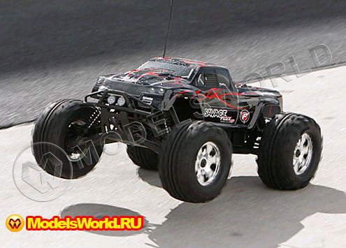 HPI-104242_s.jpg Радиоуправляемая модель автомобиля Монстр 1/8 элекро RTR SAVAGE FLUX HP (радио 2.4GHz / кузов GT-2 TRUCK) без аккум. и з/у - фото 1
