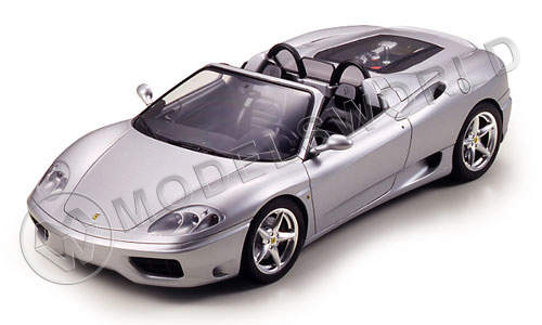 Склеиваемая пластиковая модель автомобиля Ferrari 360 Spider. Масштаб 1:24 - фото 1