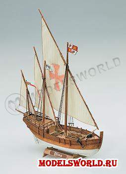 MVMM16_s.jpg Набор для постройки модели корабля NINA каравелла. Масштаб 1:106 - фото 1