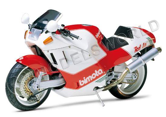 Склеиваемая пластиковая модель мотоцикла Bimota Tesi 1D 906SR. Масштаб 1:12 - фото 1