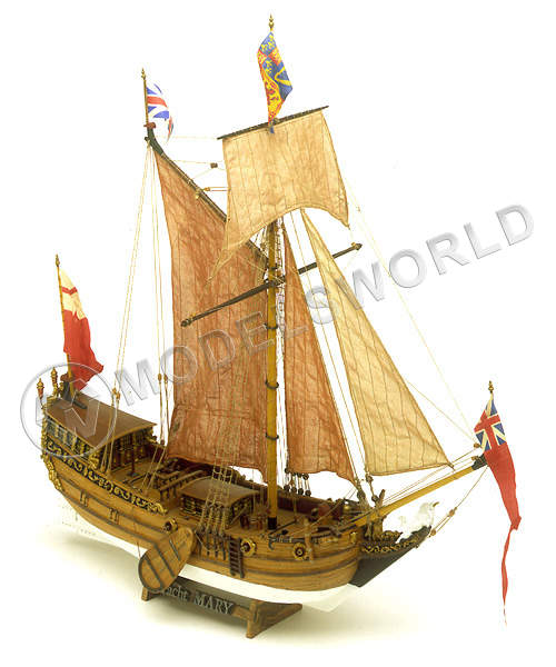 Набор для постройки модели корабля YACHT MARY. Масштаб 1:54 - фото 1