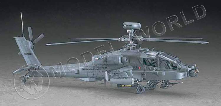 Склеиваемая пластиковая модель вертолет AH-64D APACHE LONGBOW PT23. Масштаб 1:48 - фото 1