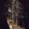 Набор для постройки модели корабля BLUE SHADOW бриг военно-морского флота США, 1778 г. Масштаб 1:64